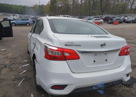 2016 Nissan Sentra S from USA, damaged, VIN 3N1AB7AP6GY332577